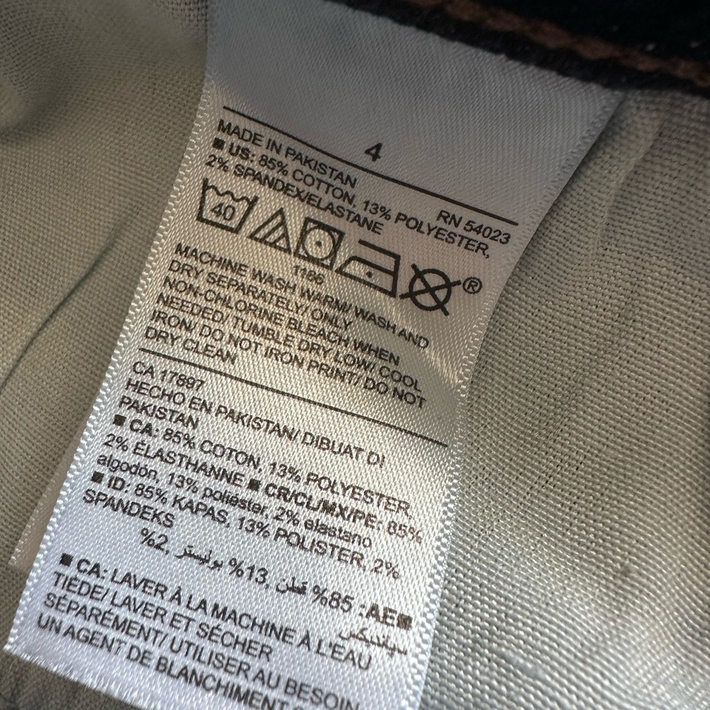 Old Navy Rockstar Super Skinny Dark Wash High Rise Skinny 4 Jeans - Picture 3 of 7